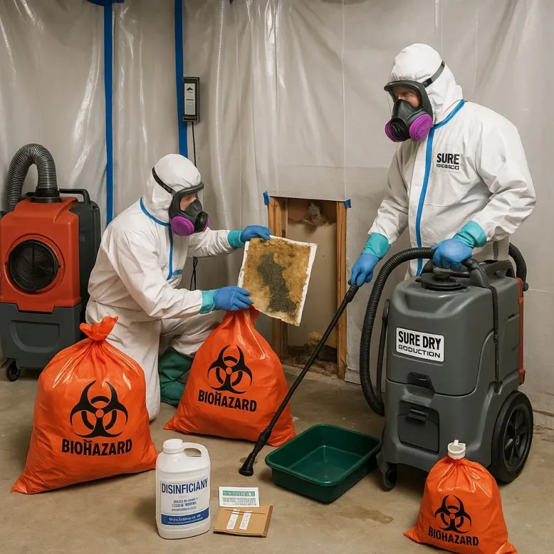 Contaminated Water Handling Protocols process in Pasadena, TX