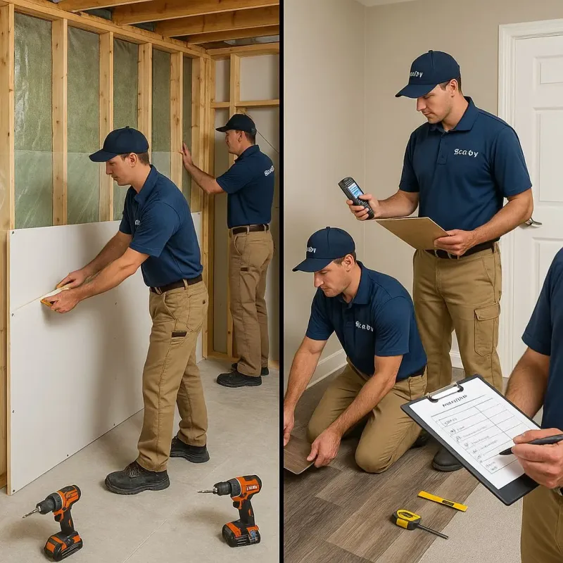 Repairs and Reconstruction process in Pasadena, TX