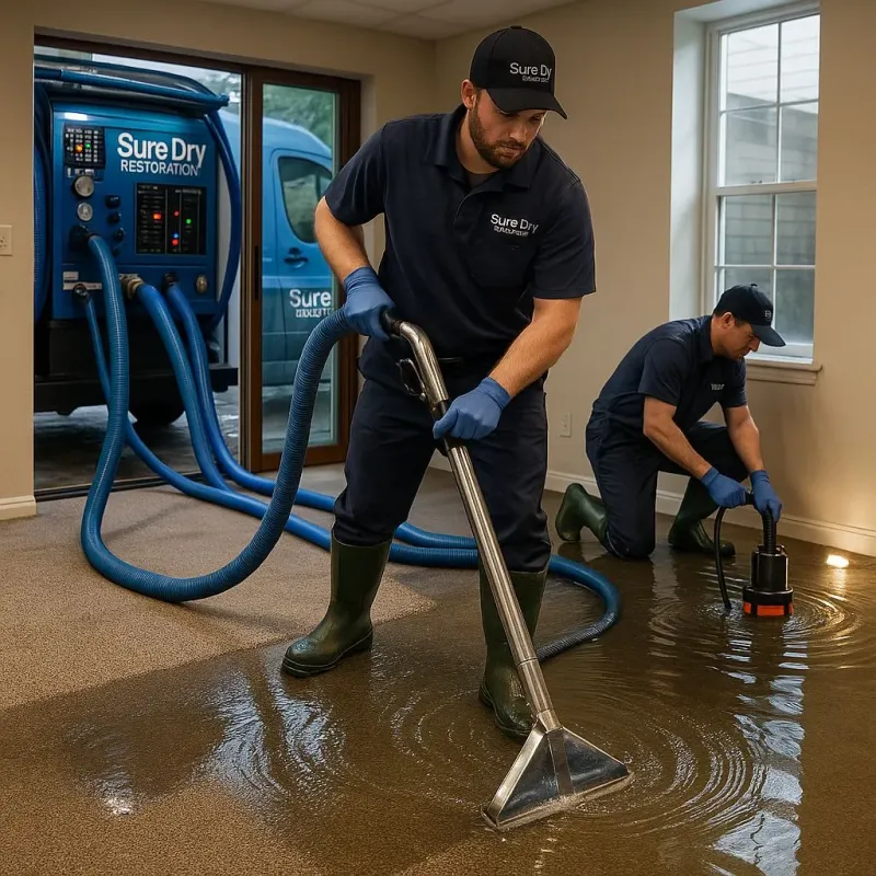 Water Extraction and Removal process in Pasadena, TX